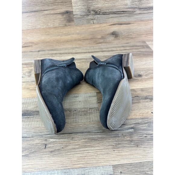 Eric Michael Hayley Women's Smooth Leather Ankle Boots Green Size 39|8 - Picture 6 of 7